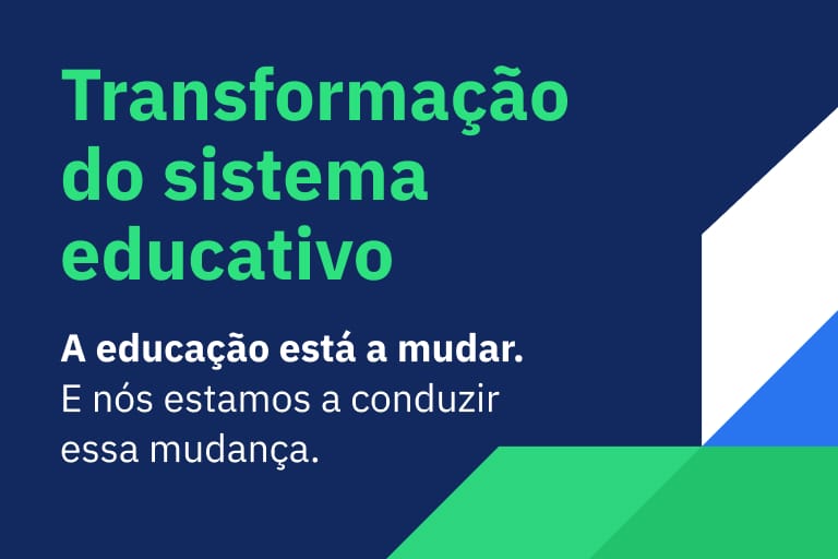 Imagem ilustrativa: Transformação do sistema educativo