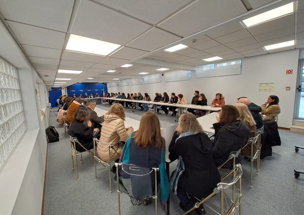 Sessão de acolhimento dos colaboradores da DGAE na AGSE, conduzida pelo Conselho Diretivo da AGSE.