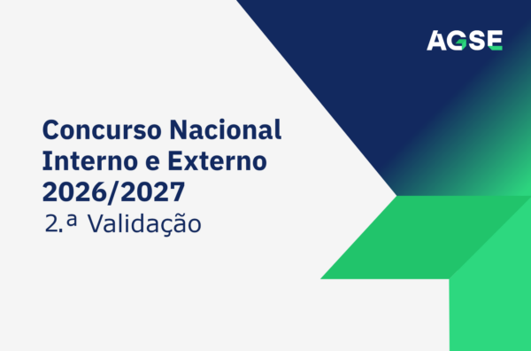 Concurso Nacional Interno e Externo 2026/2027 - 2.ª Validação