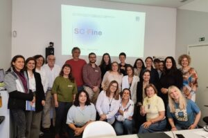 O consórcio do projeto SCIFine, composto por 27 elementos pertencentes a instituições de ensino superior, organizações sem fins lucrativos, escolas e entidades públicas de Portugal, da Croácia e da Eslovénia.